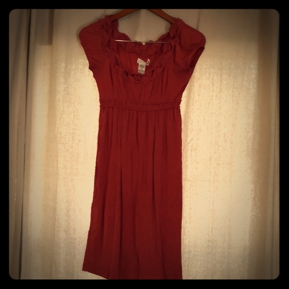 Pumpkin summer dress